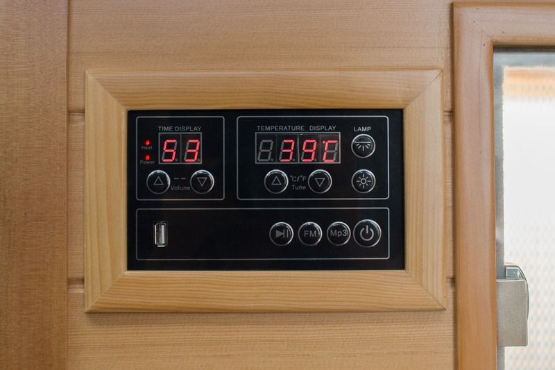 コンピュータ制御パネルスチームバスサウナルーム家庭用デトックスと発汗燻蒸湿気と寒さを除去